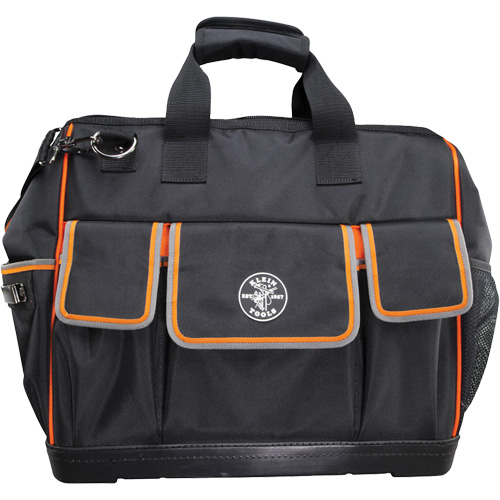 Sac &agrave; outils avec grande ouverture Tradesman Pro, Nylon balistique, 42 pochettes, Noir Nia-Chem Ltd.