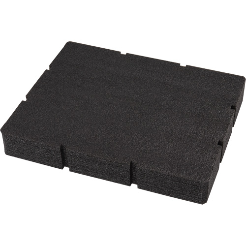 D&eacute;coupes en mousse personnalisables pour les tiroirs des boîtes &agrave; outils Packout Nia-Chem Ltd.