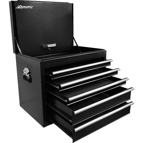 Coffre &agrave; outils pour camion, 27" la, 5 tiroirs, Noir Nia-Chem Ltd.