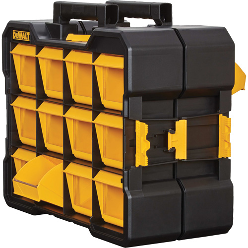Organisateur Flip-Bin, 3-7/8" la x 17-3/4" p x 13-7/8" h, Noir/Jaune Nia-Chem Ltd.