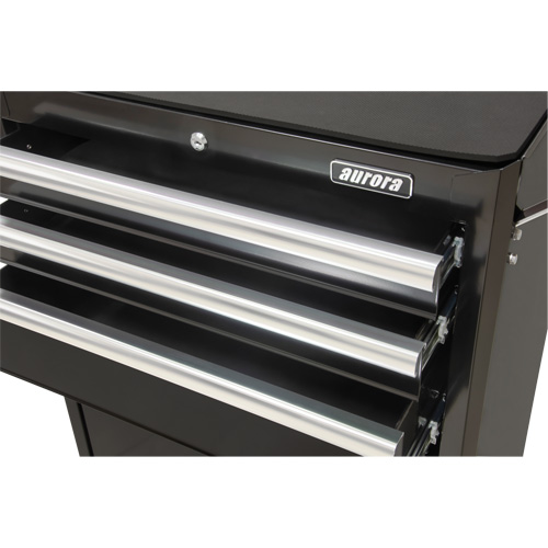 Chariot &agrave; outils industriel, 3 tiroirs, 29-4/5" la x 21-1/5" p x 38-4/5" h, Noir Nia-Chem Ltd.