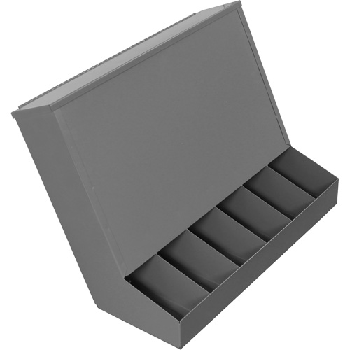 Distributeur aliment&eacute; par gravit&eacute; avec couvercle Nia-Chem Ltd.