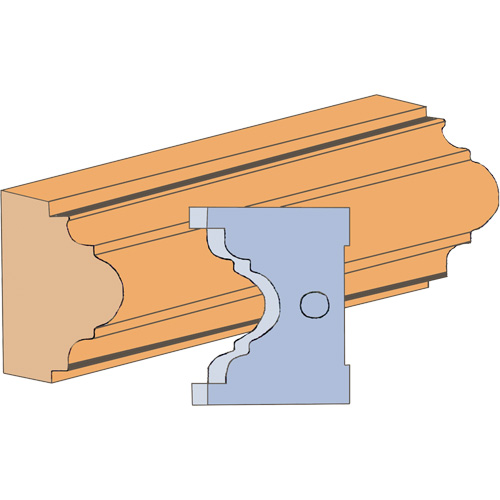 Fancy Cove Moulding Cutter Set Nia-Chem Ltd.