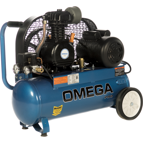 Professional Series Air Compressors, Electric, 9.2 Gal. (11 US Gal), 125 PSI, 115/1 V Nia-Chem Ltd.
