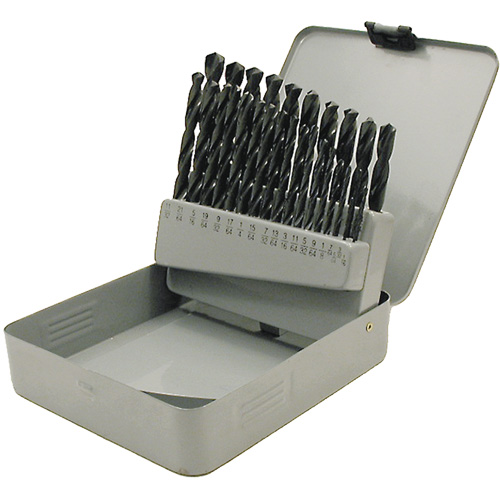 JET-KUT&reg; Black Oxide Drill Bit Set, 29 Pieces, High Speed Steel Nia-Chem Ltd.