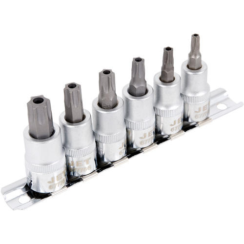 SS386TB Tamperproof Bit Socket Set, Torx&reg; Tamper, 3/8" Drive, 6 Pcs Nia-Chem Ltd.