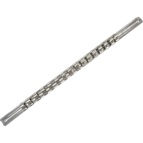 Rail porte-douilles &agrave; entraînement 3/8" SCH-38 avec 16 attaches de retenue Nia-Chem Ltd.