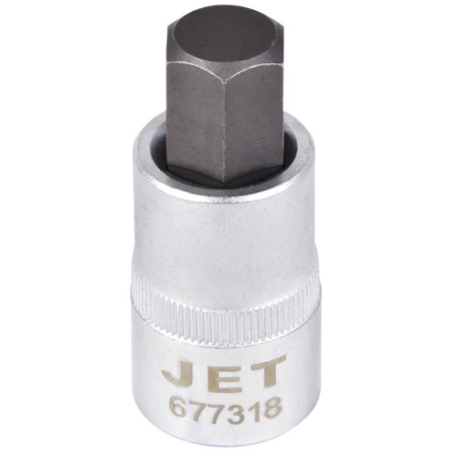 Bit Socket, Hex, 1/2" x 2" L, 1/2" Drive Nia-Chem Ltd.