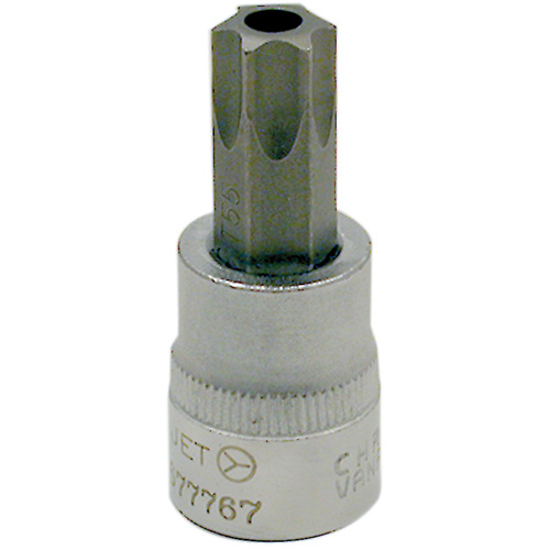 Douille &agrave; embout, Torx inviolable, T-55 x 2" lo, Prise 3/8" Nia-Chem Ltd.