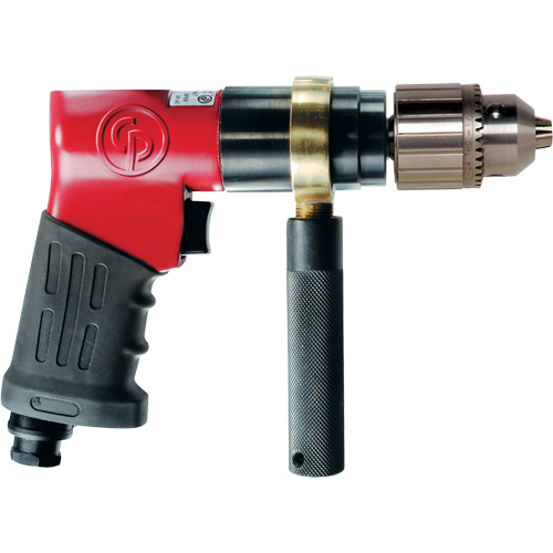 Perceuses r&eacute;versibles, 24 pi³/min, 1/4" NPTF, 90 dBA, 13" mandrin, Avec cl&eacute; Nia-Chem Ltd.