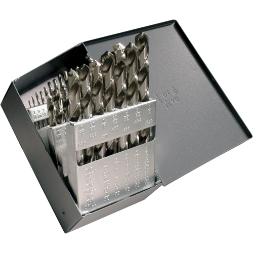 Jeux de forets, 29 morceaux, Acier rapide Nia-Chem Ltd.