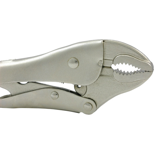 J10WR Super Heavy-Duty  Locking Pliers with Cutter, 10" Length, Curved Jaw Nia-Chem Ltd.