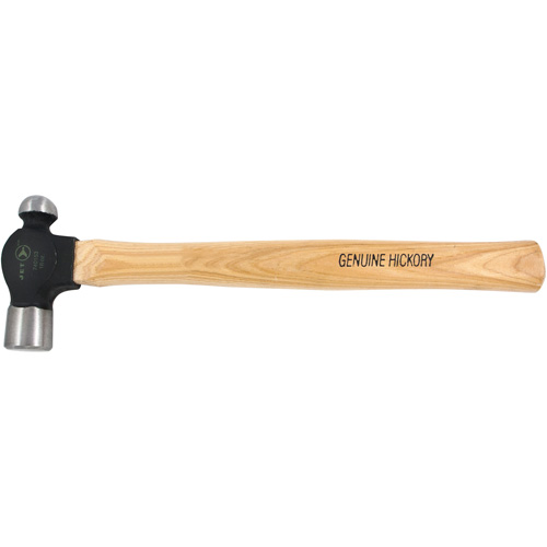 Heavy-Duty Hickory Handle Ball Pein Hammer, 16 oz. Head Weight, Wood Handle Nia-Chem Ltd.