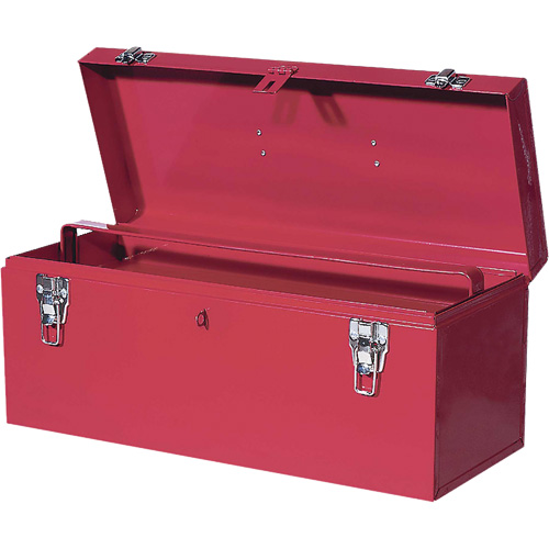 TB21 Boîte &agrave; outils en acier, 8-3/4" P x 20" la x 9-3/8" h, Rouge Nia-Chem Ltd.