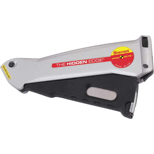 Hidden Edge&reg; Knife, 19 mm, Steel, Aluminum Handle Nia-Chem Ltd.