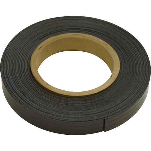 Magnetic Strips, 100' L x 1" W, 1/16" Thickness, Strength of 6 lbs. per Lin. Ft. Nia-Chem Ltd.