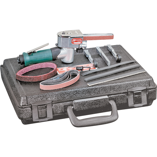 Mini-Dynafile&reg; II Abrasive Belt Machines, 1/8" - 1/2", 1/4" NPTF Nia-Chem Ltd.