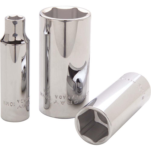  Socket, 10 mm, 1/2" Drive, 6 Points, Deep Nia-Chem Ltd.
