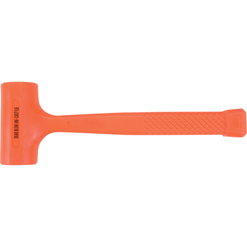 Dead Blow Hammer, 16 oz., Textured Grip, 11-3/4" L Nia-Chem Ltd.
