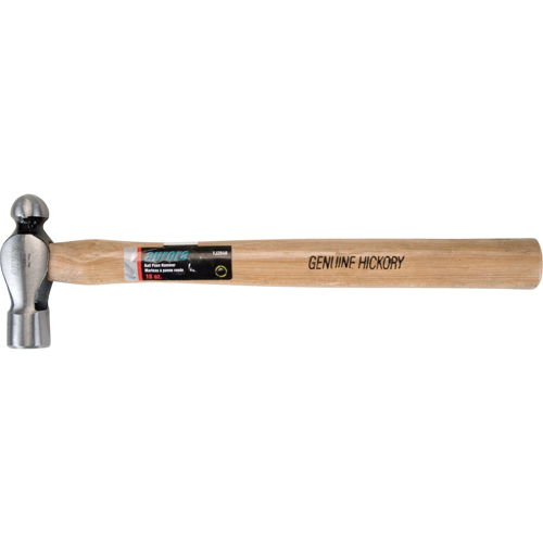 Ball Pein Hammer, 16 oz. Head Weight, Plain Face, Wood Handle Nia-Chem Ltd.