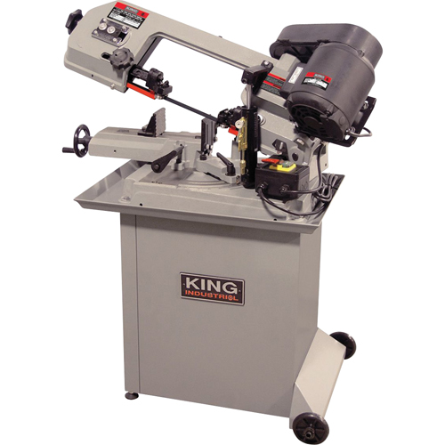 Dual Swivel Metal Cutting Band Saws, Horizontal, Round 5" and 5" x 6" Rectangular Cutting Capacity Nia-Chem Ltd.