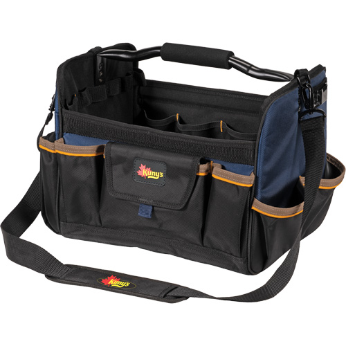 Sacs &agrave; outils souple &agrave; dessus ouvert de 14", Polyester, 21 pochettes, Beige Nia-Chem Ltd.