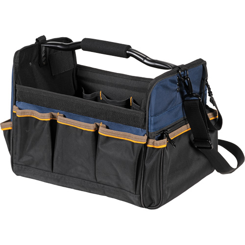 Sacs &agrave; outils souple &agrave; dessus ouvert de 14", Polyester, 21 pochettes, Beige Nia-Chem Ltd.