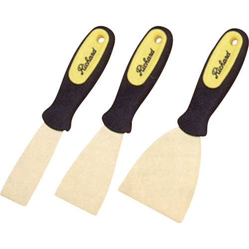 Stiff Wall Scrapers, 1-1/4", Brass Blade Nia-Chem Ltd.