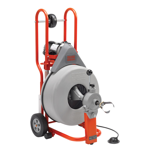 Drum Machine Drain Cleaner K-750, Electric, 3/4" x 100' Nia-Chem Ltd.