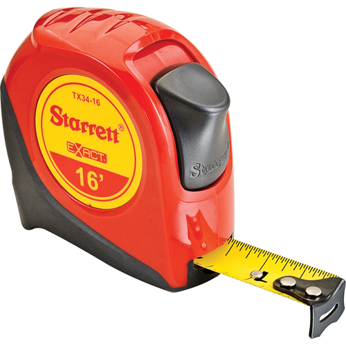 Measuring Tape, 19 mm x 16', 1/16" Graduations Nia-Chem Ltd.