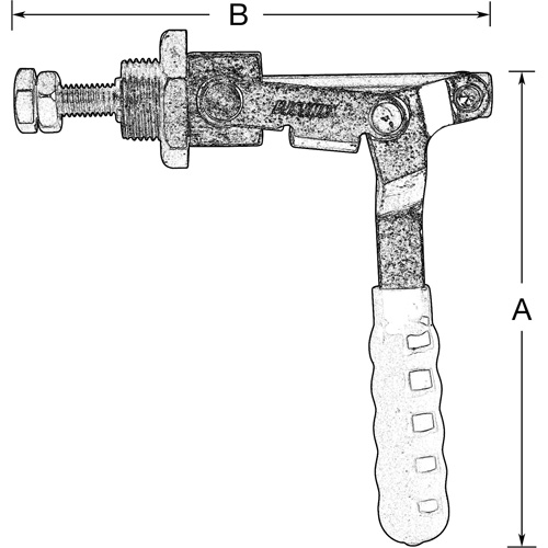 Straight Line Hold Down Clamps, 300 lbs. Clamping Force Nia-Chem Ltd.