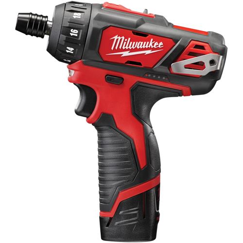 Ensemble tournevis hexagonaux &agrave; 2 vitesses M12, 1/4", 12 V, 275 lb-po couple max., Lithium-ion bloc-pile Nia-Chem Ltd.