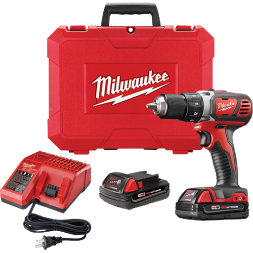 M18 Compact Drill/Driver Kit, Lithium-Ion, 18 V, 1/2" Chuck, 500 in-lbs Torque Nia-Chem Ltd.