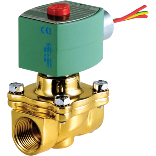 2-Way Pilot Operated Solenoid Valves, 1/2" Pipe, 150 PSI Nia-Chem Ltd.