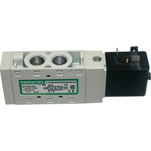 Pilot 5-Way 2-Position 4-Way Solenoid Valves, 1/4" Pipe, 150 PSI Nia-Chem Ltd.