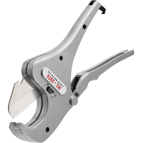 Ratchet Action Plastic Pipe & Tubing Cutter #RC-2375, 1/8" - 2-3/8" Capacity Nia-Chem Ltd.