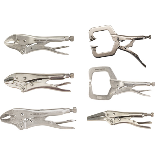 Locking Plier Set, 6 Pieces Nia-Chem Ltd.