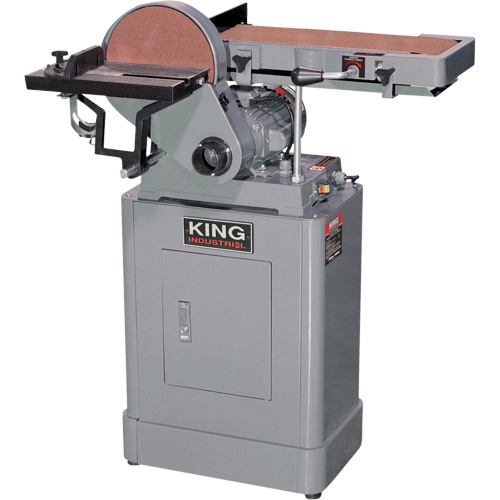 Bandes abrasives 6" x 48" et ponceuses &agrave; disque 9", 6" la x 48" lo Bande, 9" Disque Nia-Chem Ltd.