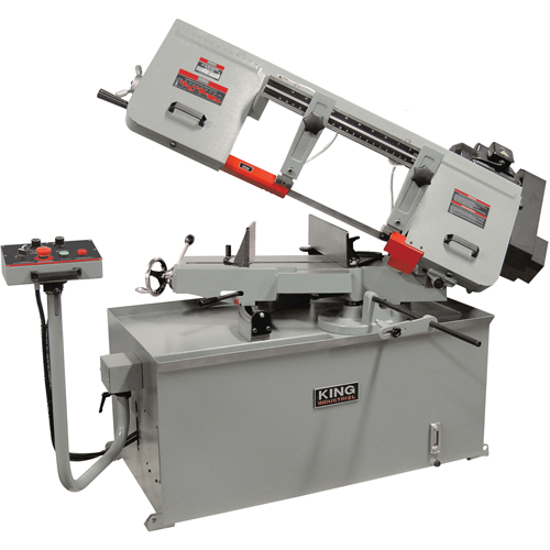 Variable Speed Swivel Metal Cutting Band Saws, Horizontal, Round 10" and 10" x 18" Rectangular Cutting Capacity Nia-Chem Ltd.