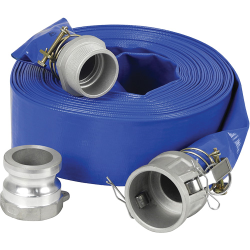 Lay-Flat Discharge Hose Kit for Water Pump, 3" x 600" Nia-Chem Ltd.