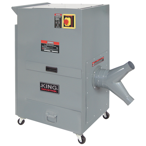 Metal Dust Collector, 40-1/4" x 22-1/2" x 43-3/4" Nia-Chem Ltd.