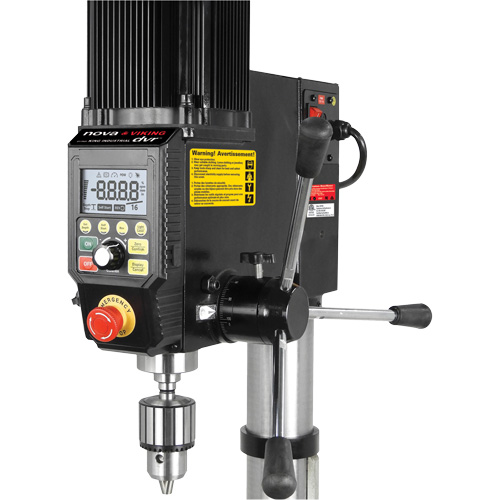 Perceuses &agrave; colonne de plancher Nova Viking DVR, 16", Mandrin 5/8", 3000 tr/min Nia-Chem Ltd.