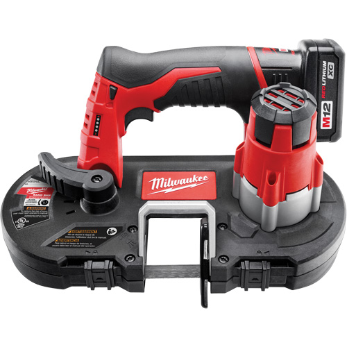 Trousse de scie &agrave; ruban sous-compacte sans fil M12, 12 V, 1-5/8" Capacit&eacute; Nia-Chem Ltd.