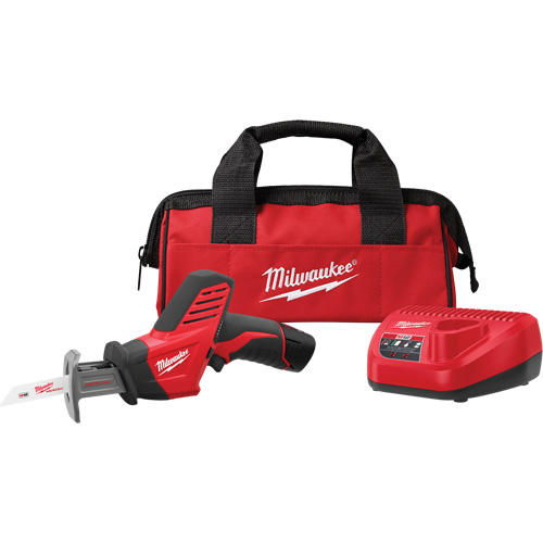 M12 Hackzall&reg; Reciprocating Saw Kit, 12 V, Lithium-Ion Battery, 0 - 3000 SPM Nia-Chem Ltd.