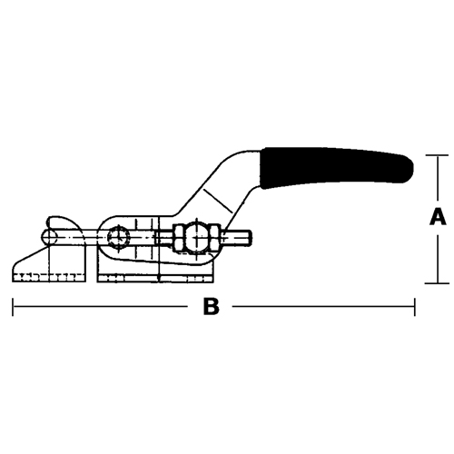 Crampons articul&eacute;s a/cliquet - S&eacute;rie 300, Force de serrage 360 lb Nia-Chem Ltd.