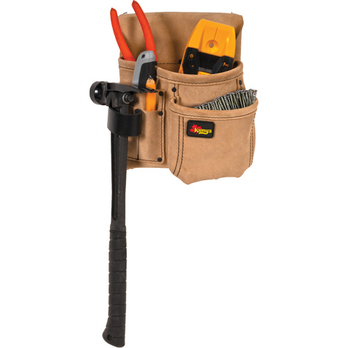 Half Carpenter Apron, Multiple Tool Holder, Leather, 4 Pockets Nia-Chem Ltd.