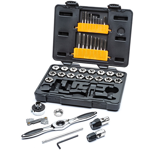 Metric Ratcheting Tap & Die Set, 42 Pieces Nia-Chem Ltd.