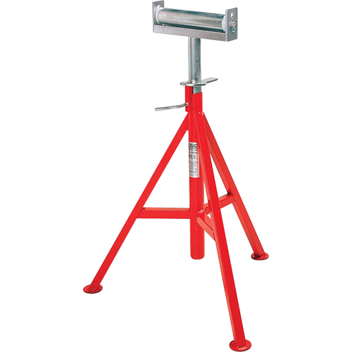 Conveyor Head Pipe Stand #CJ-99, 74-112 cm Height Adjustment, 12" Max. Pipe Capacity, 1000 lbs. Max. Weight Capacity Nia-Chem Ltd.