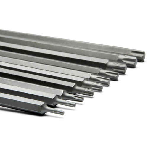 Jeu de douilles longues, Torx, Prise 1/4"/3/8", 10 mrcx Nia-Chem Ltd.
