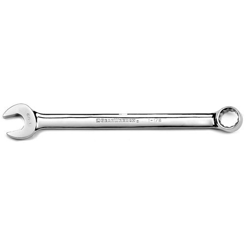 12-Point Long Pattern Combination Wrench, 12 Point, 1-1/2", Chrome/Polished Finish Nia-Chem Ltd.
